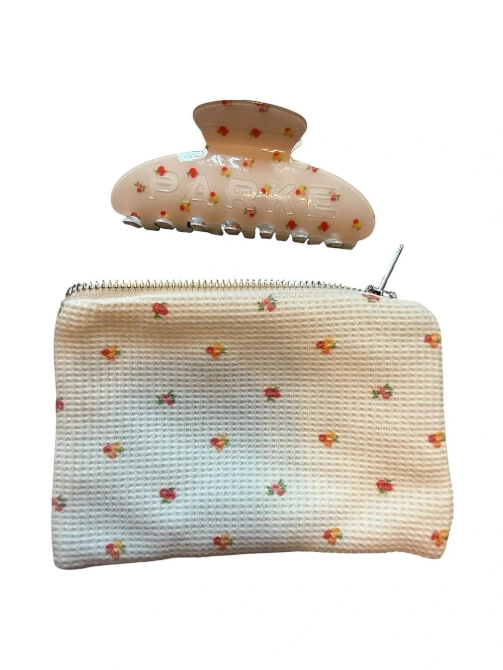Parke x Maggie & Emma Claw Clip in Sunset Floral